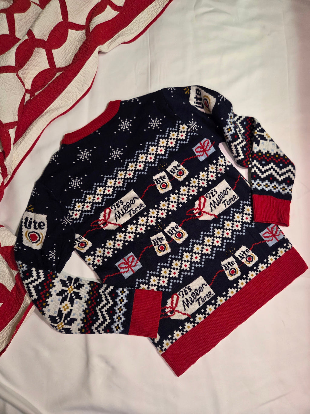 Miller Lite Ugly Sweater (Adult S)