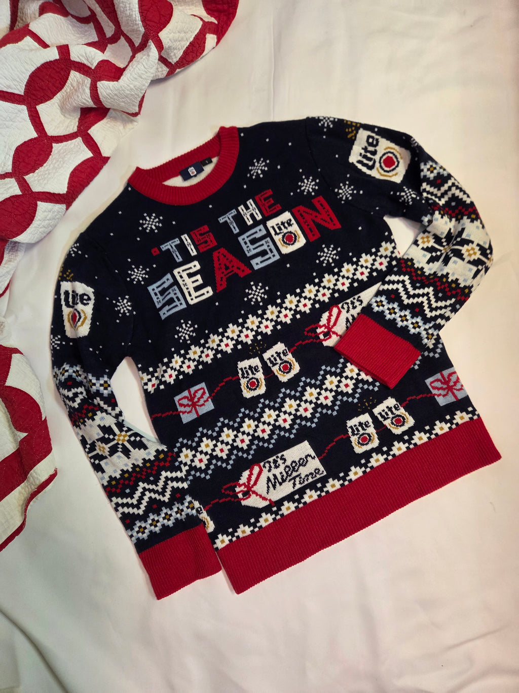 Miller Lite Ugly Sweater (Adult S)
