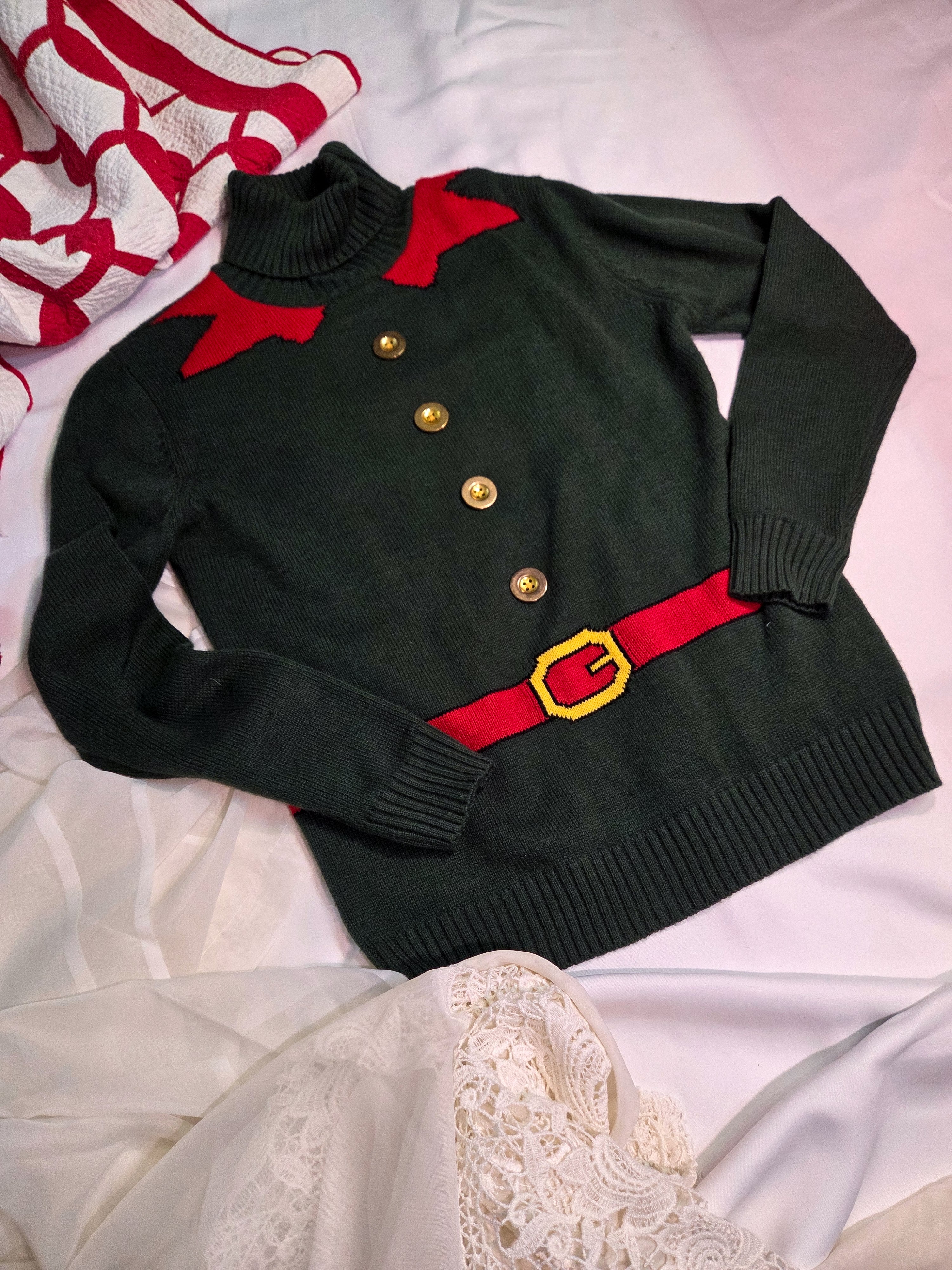 Cedarwood State Elf Ugly Sweater